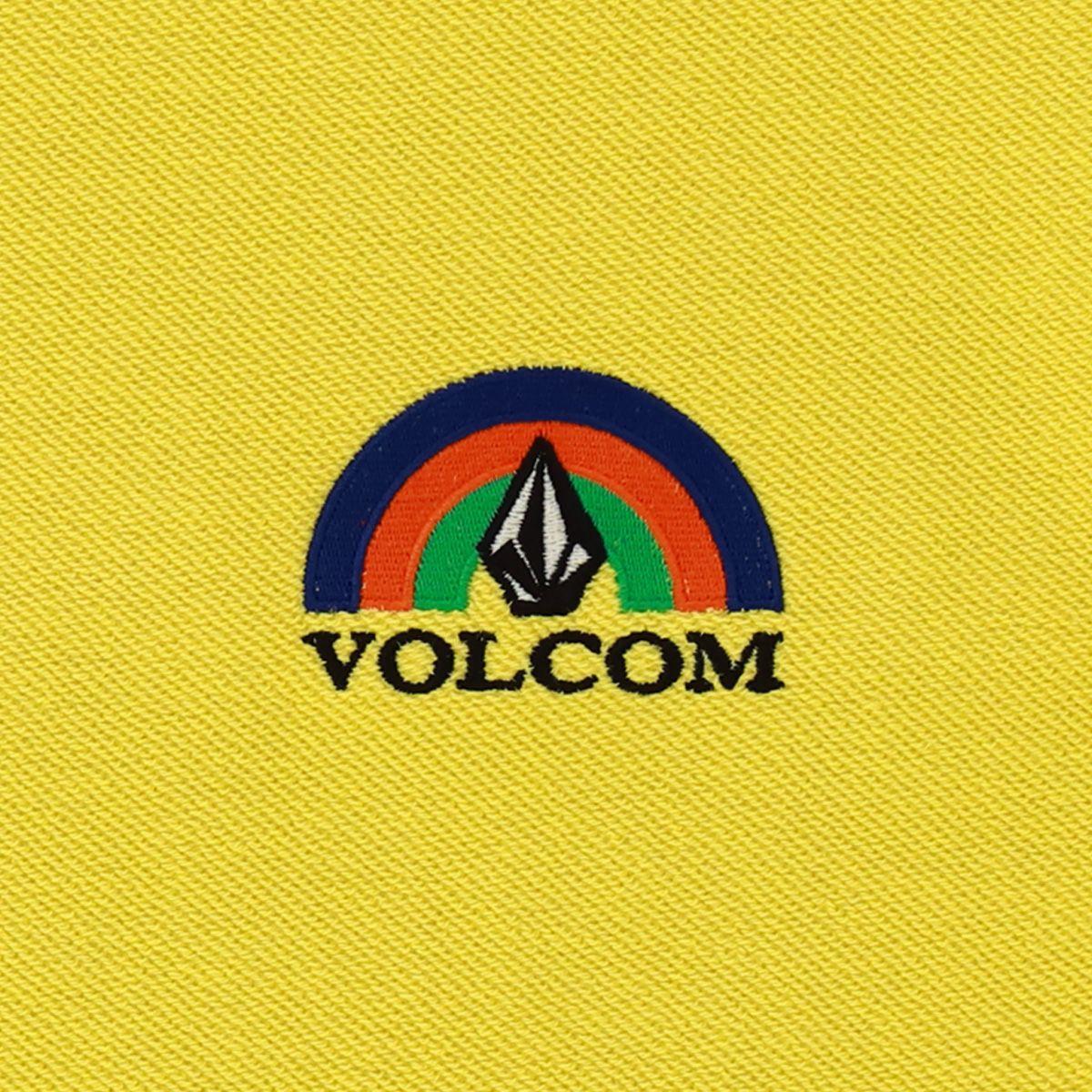 볼컴(VOLCOM) TWO FACE 컴포트핏 레인보우 맨투맨(옐로우)