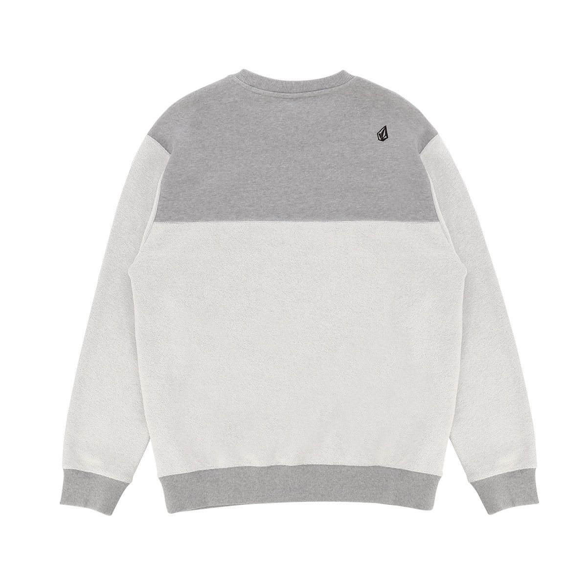 볼컴(VOLCOM) TWO FACE 컴포트핏 레인보우 맨투맨(멜란지그레이)