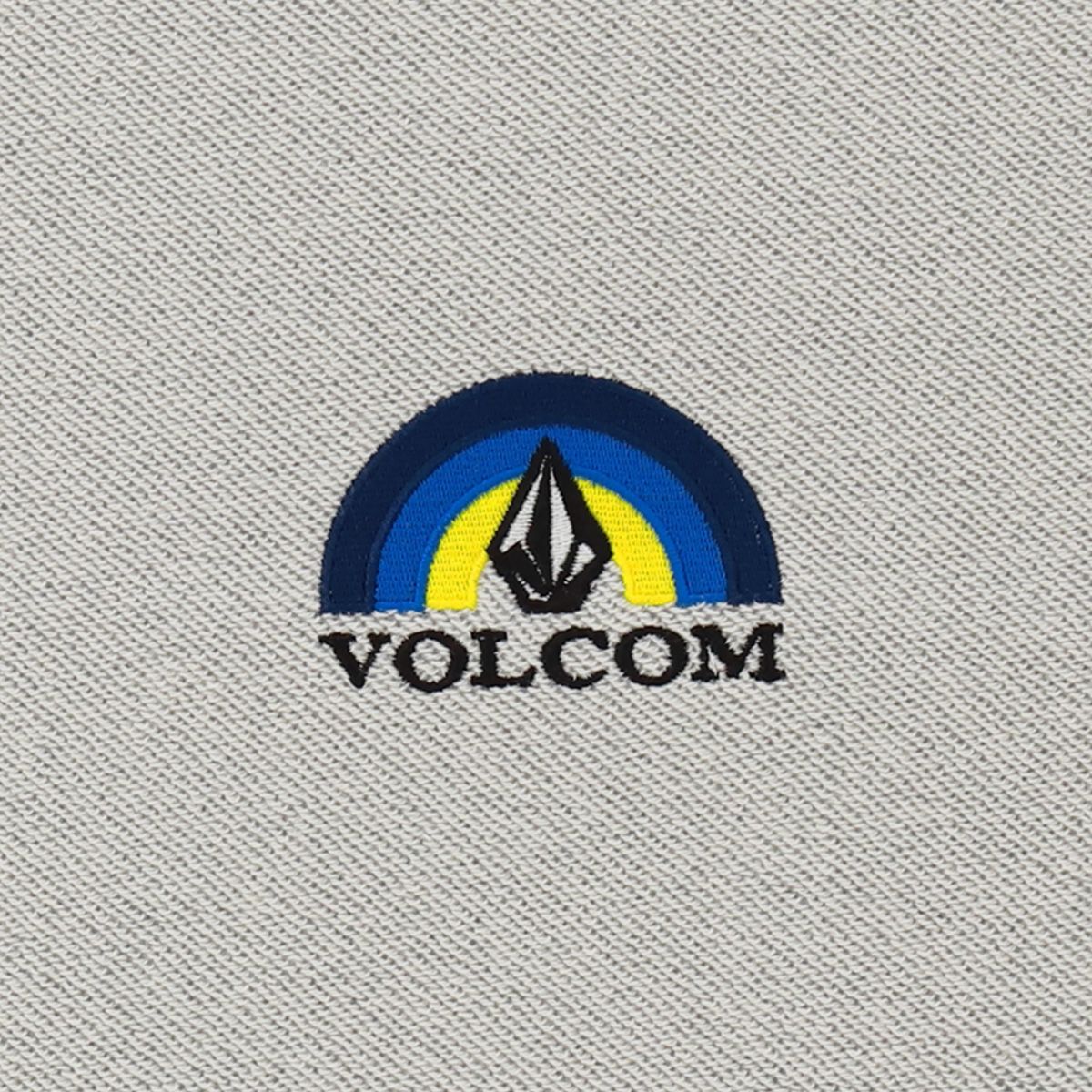 볼컴(VOLCOM) TWO FACE 컴포트핏 레인보우 맨투맨(멜란지그레이)
