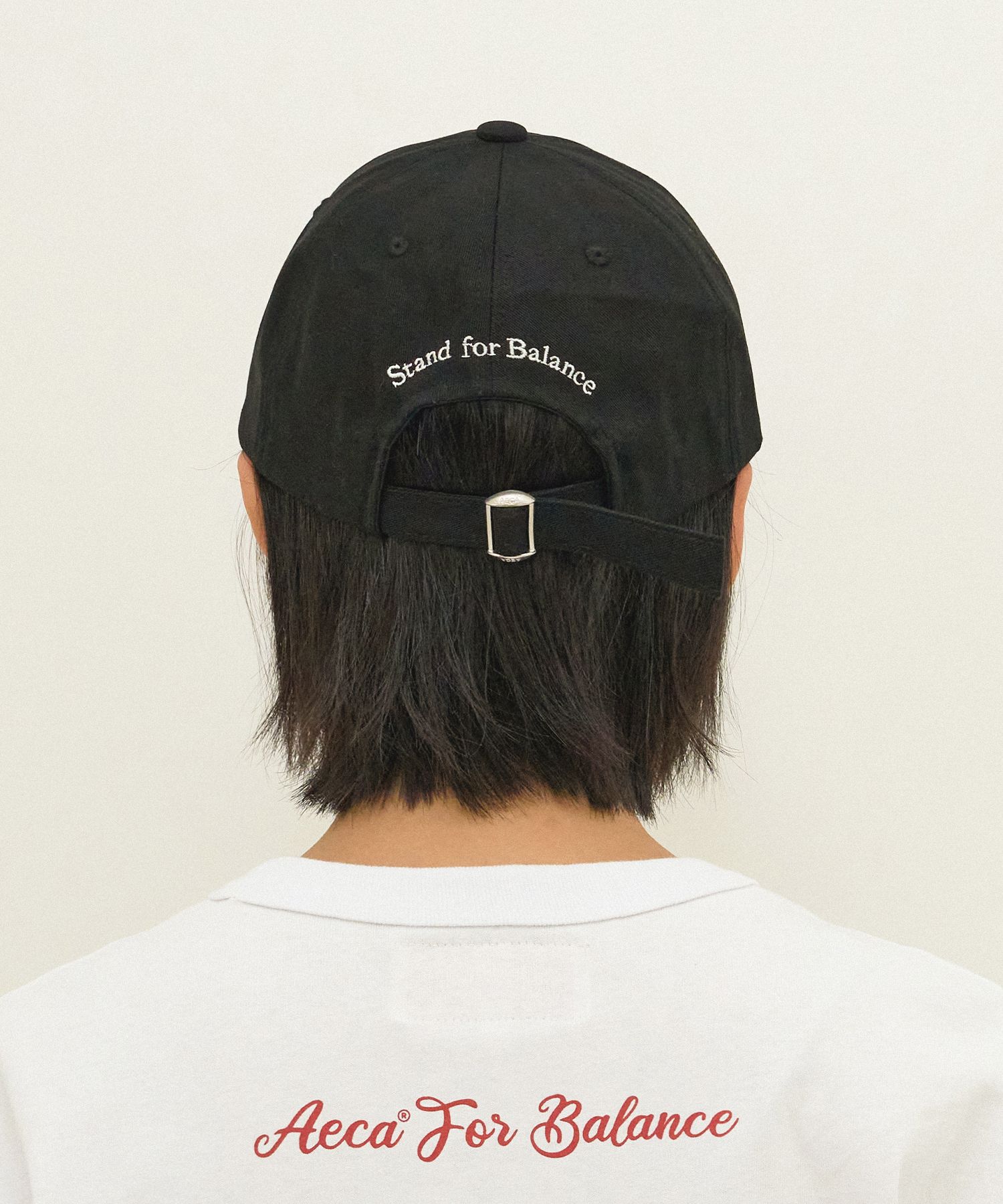 キャップ AECA WHITE DAY OFF CAPCHARCOAL MUSINSA公式 | AECA WHITE DAY OFF CAP-BLACK