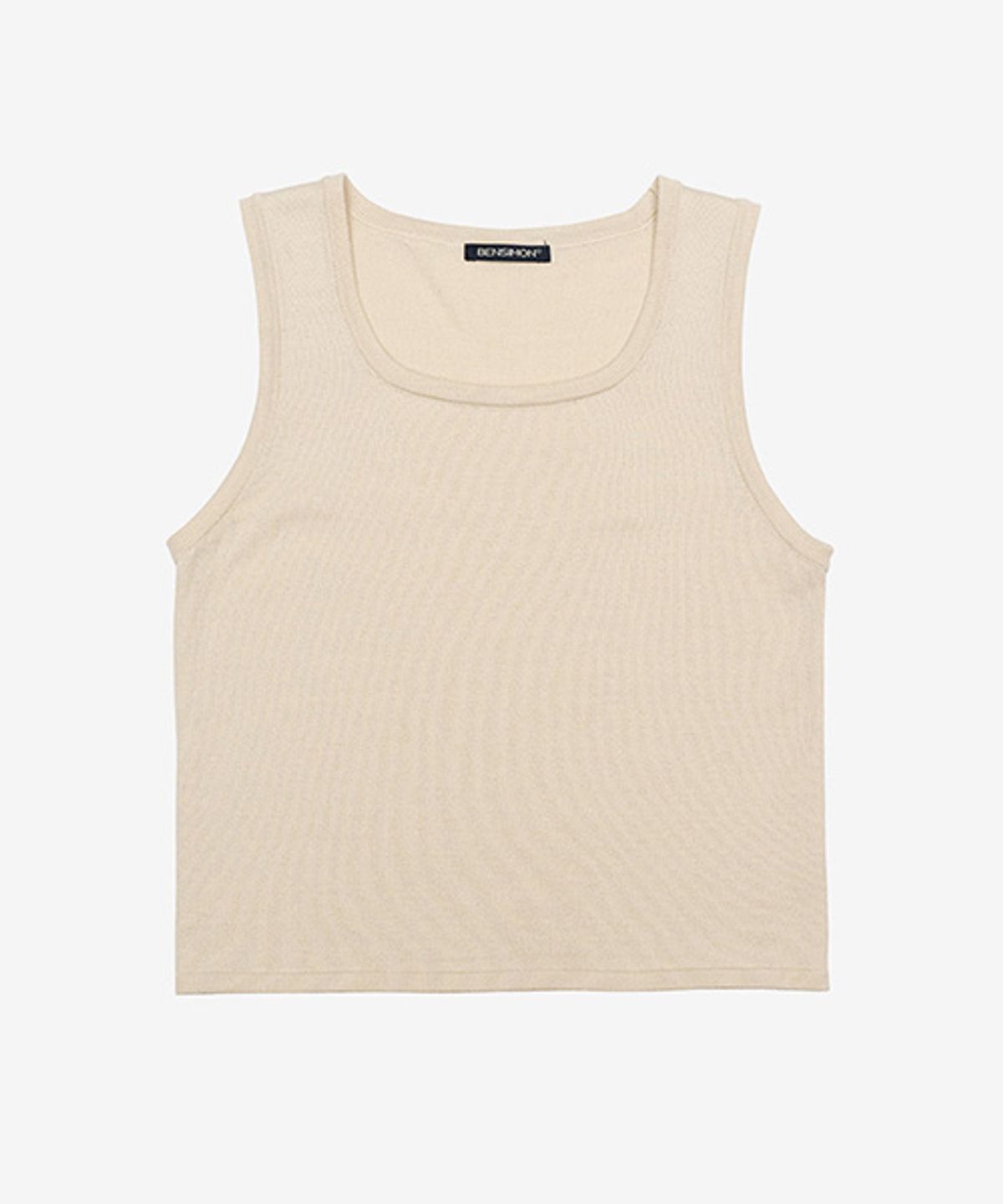 벤시몽(BENSIMON) KNIT SLEEVELESS - IVORY