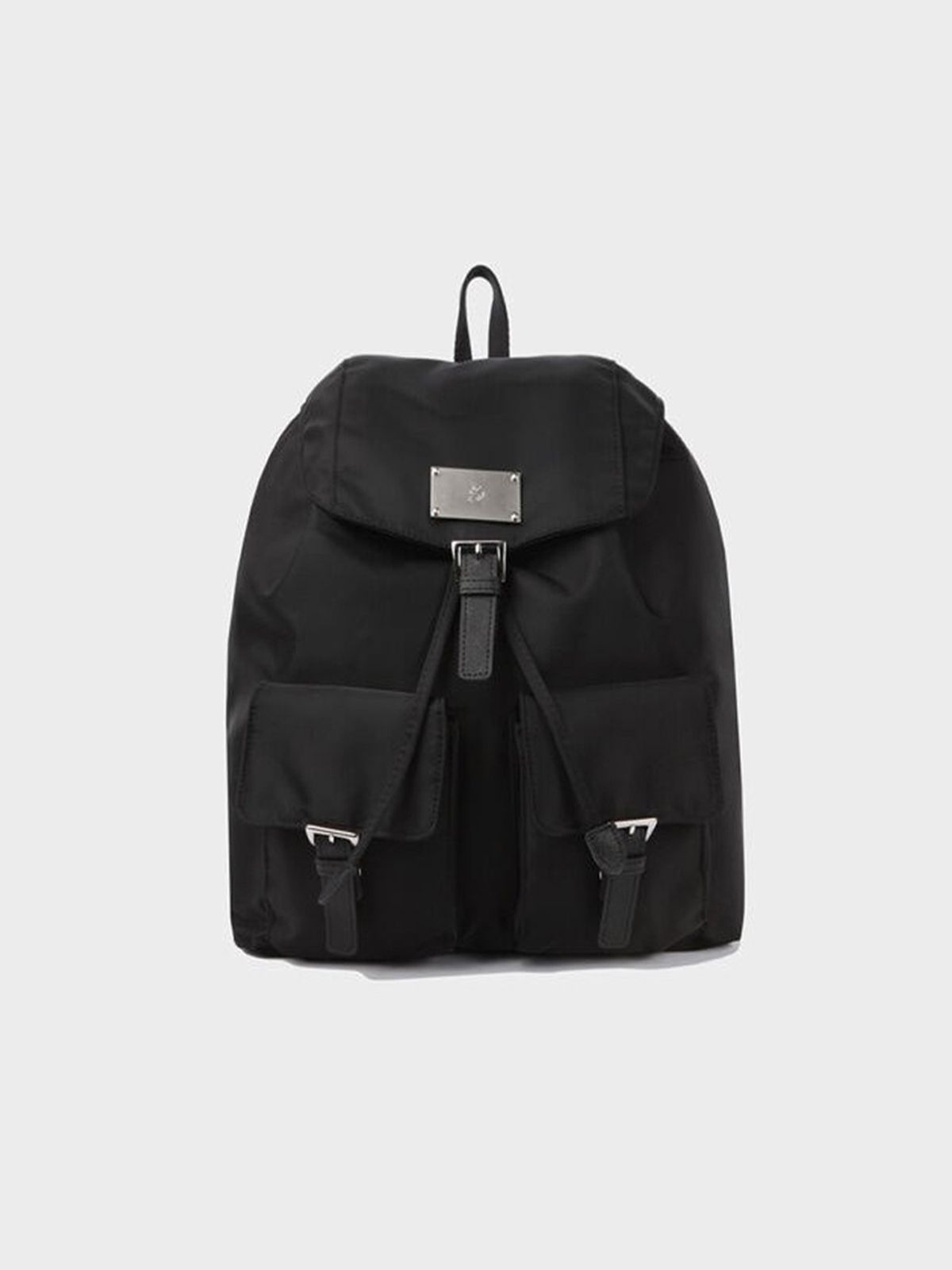 샐볼(SALBOL) SYMBOL NYLON BACKPACK [BLACK]
