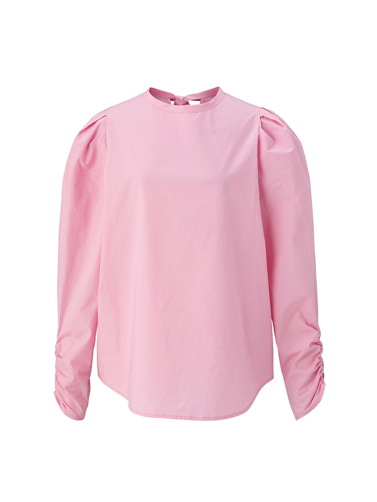 비뮤즈맨션(BEMUSE MANSION) 2 way volume blouse - Pink