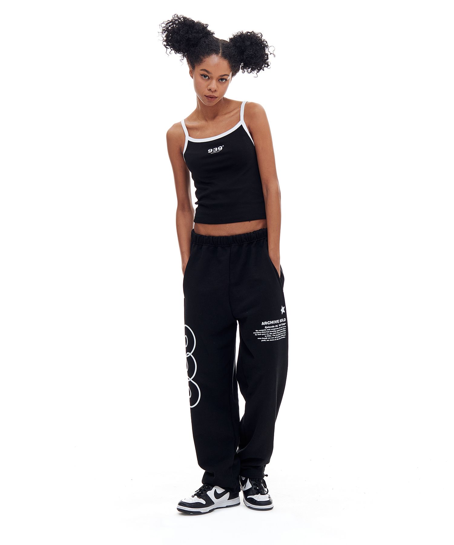 ◆ARCHIVE BOLD◆ 939 LOGO SWEAT PANTS NAVY AB21FASW001NV 939 LOGO SWEAT PANTS (NAVY) - ARCHIVE BOLD | 60% - Asian