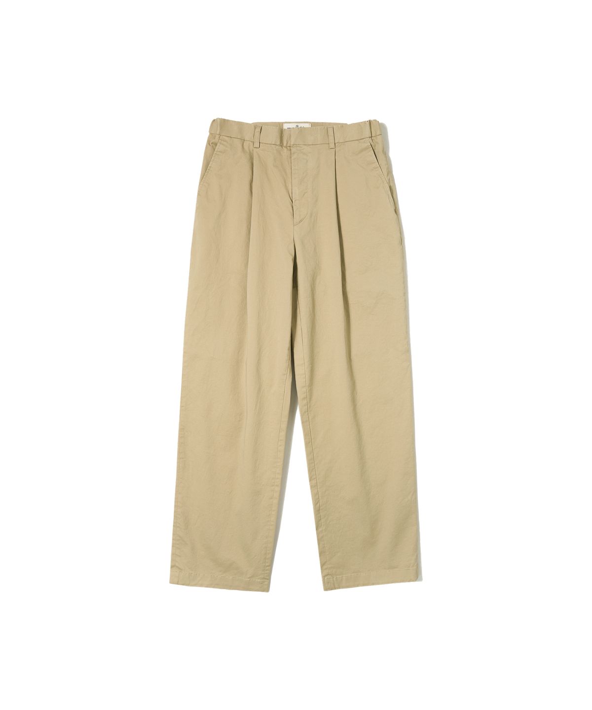 반원 아틀리에(VANONE ATELIER) P3108 Bellet wide chino pants_Beige