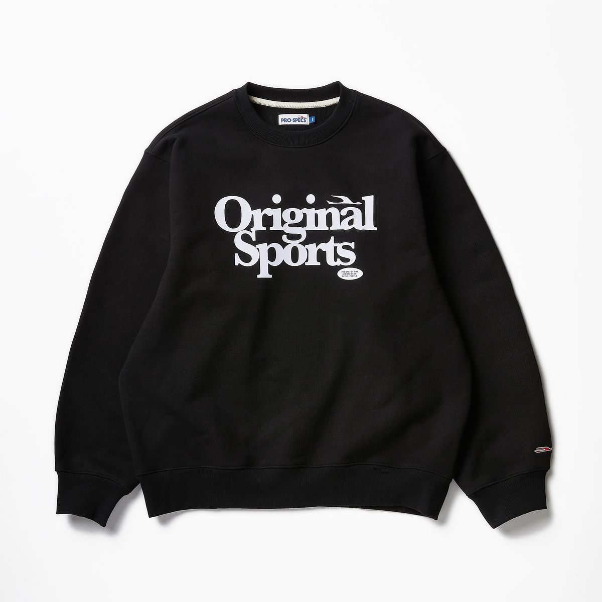프로-스펙스(PRO-SPECS) OS LOGO SWEAT SHIRT_BLACK