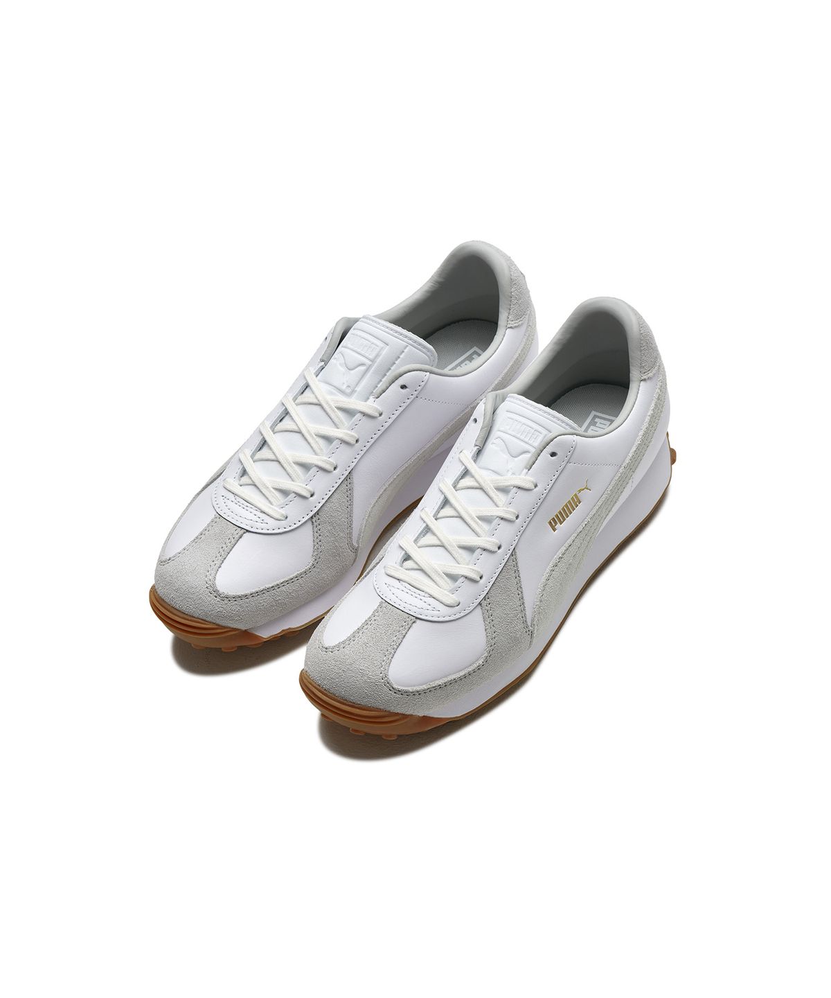 푸마(PUMA) 아미 트레이너 라이더 - 화이트:그레이:골드 / 386944-01