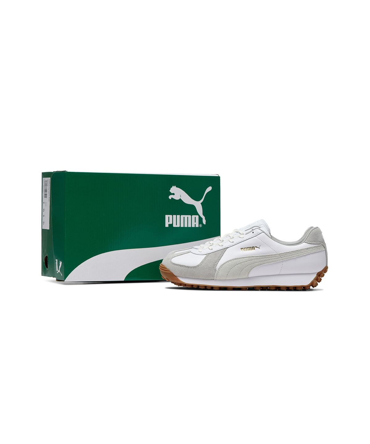 푸마(PUMA) 아미 트레이너 라이더 - 화이트:그레이:골드 / 386944-01
