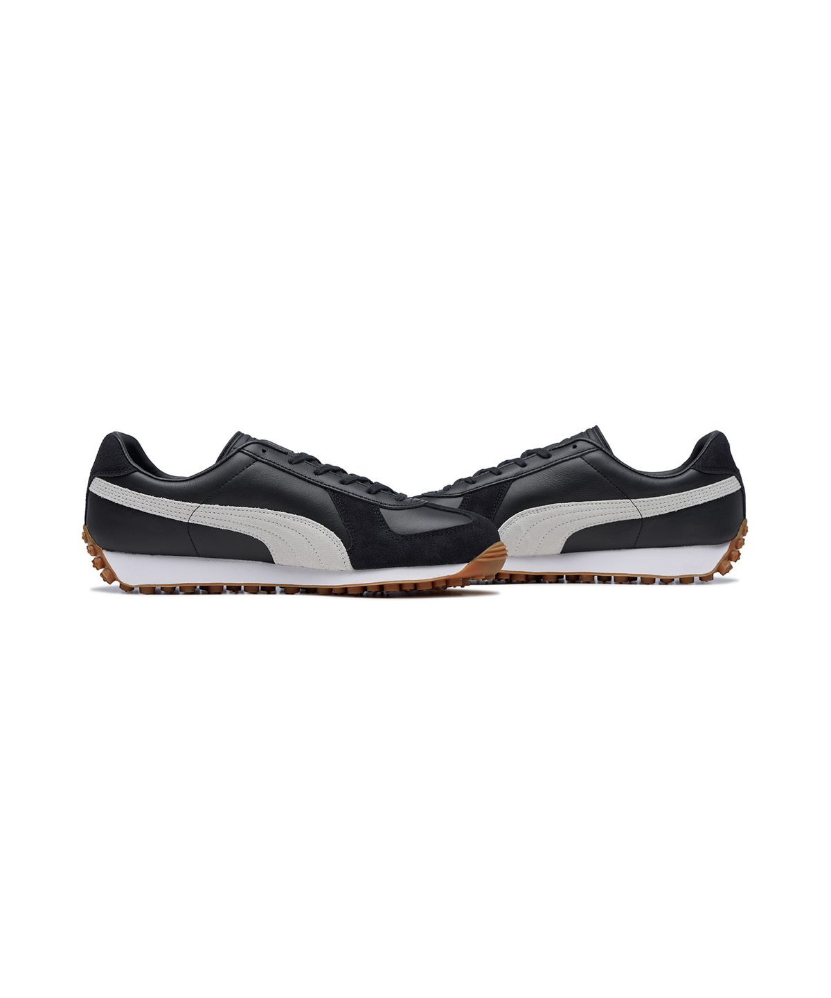 푸마(PUMA) 아미 트레이너 라이더 - 블랙:화이트:골드 / 386944-03