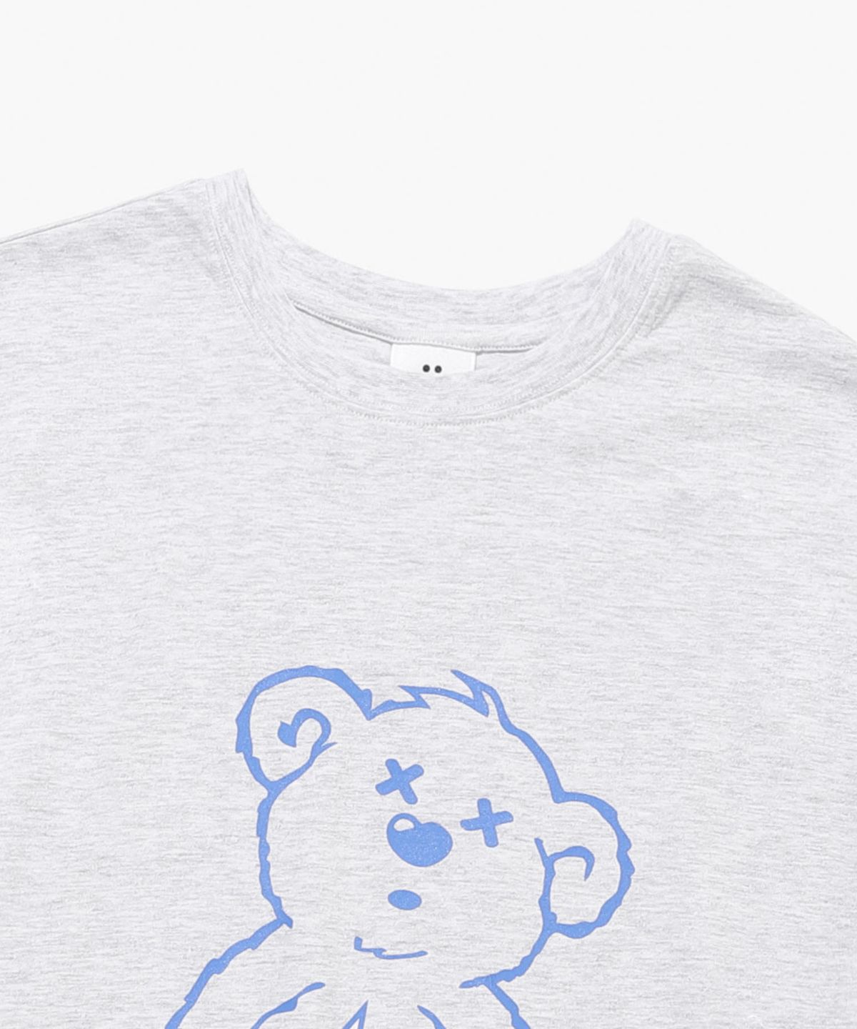 이스트쿤스트(ISTKUNST) THUNDER BEAR SS TEE_LIGHT GREY(IK2CMMT502A)