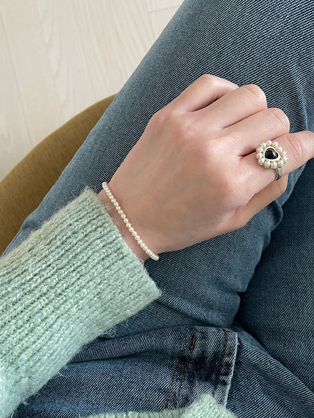 엘리오나(ELYONA) Classic Pearl Bracelet
