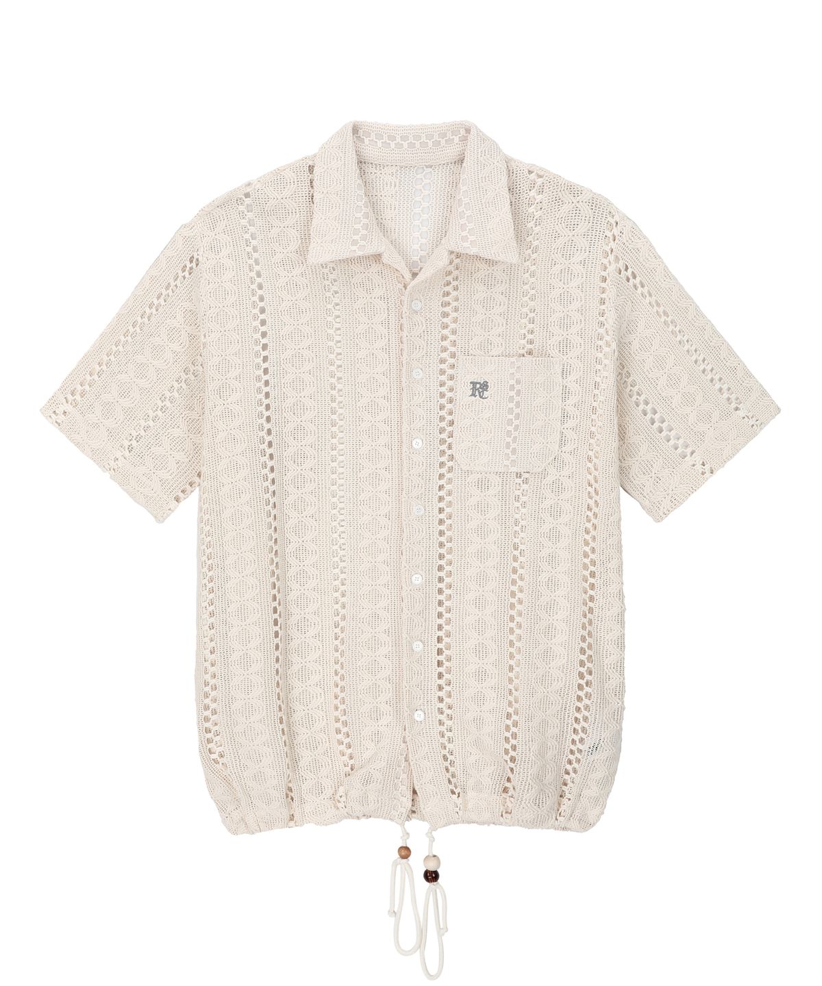 알에스에스씨(RSSC) LOGO KNIT HALF SHIRT - IV