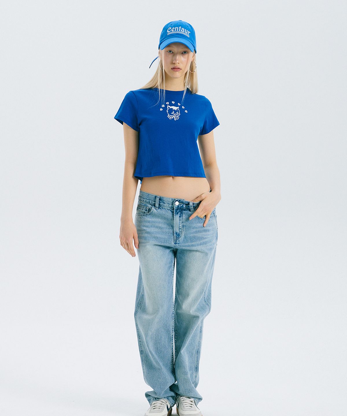 센토르(CENTAUR.KR) CENTAUR BALL CAP_BLUE