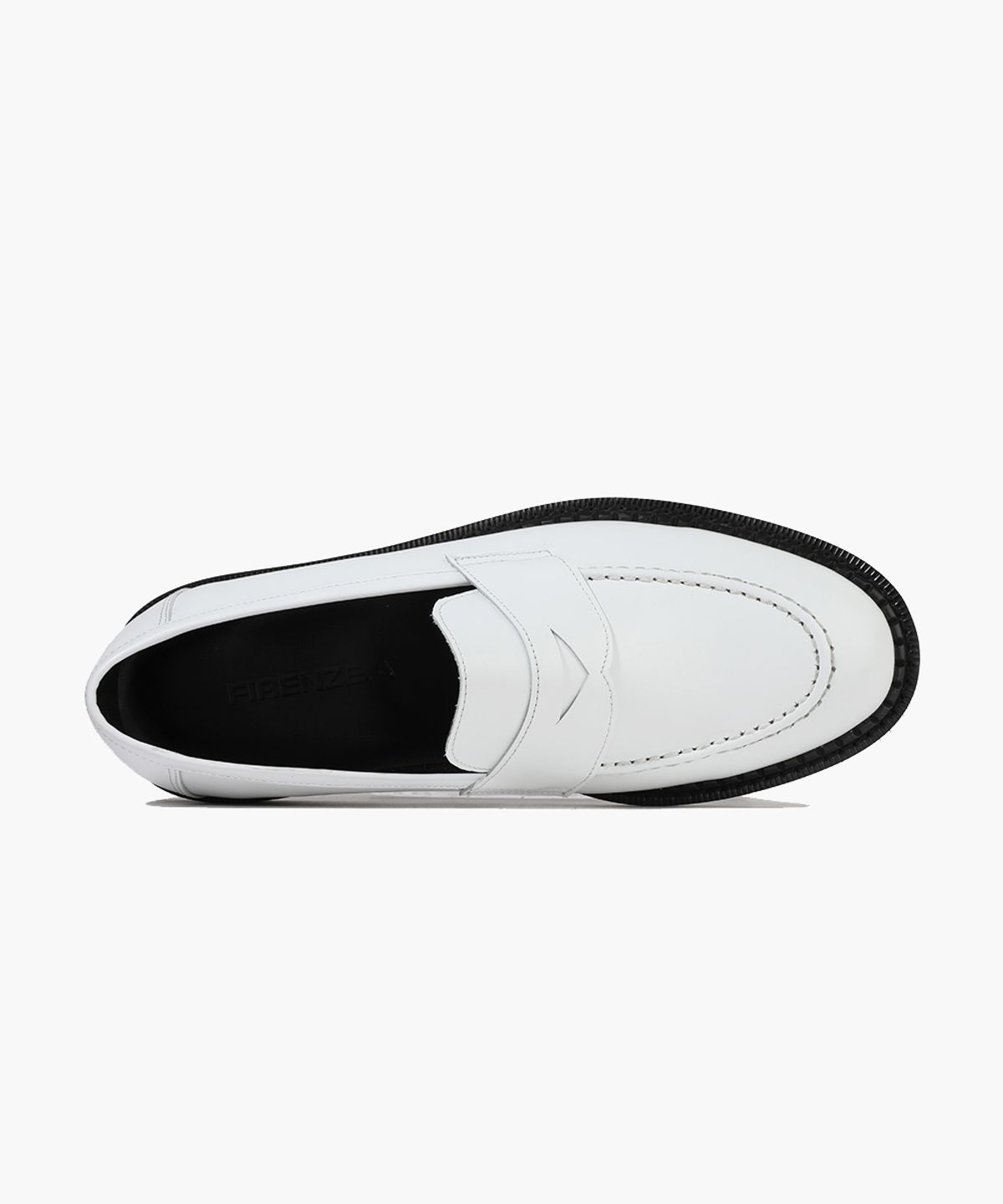 피렌체 아뜨리에(FIRENZE ATELIER) 이중웰트 하이퀄리티 유팁 페니로퍼 4020 [CREAM WHITE]