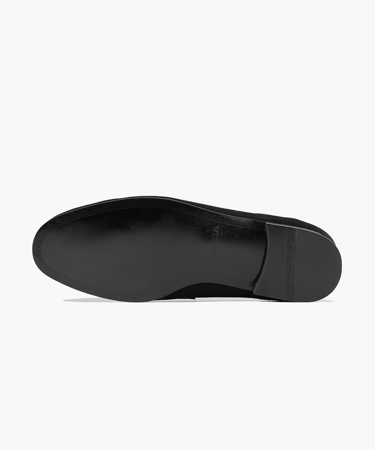피렌체 아뜨리에(FIRENZE ATELIER) 플랫디자인 홀스빗 장식 스웨이드 로퍼 7101-QS [BLACK]