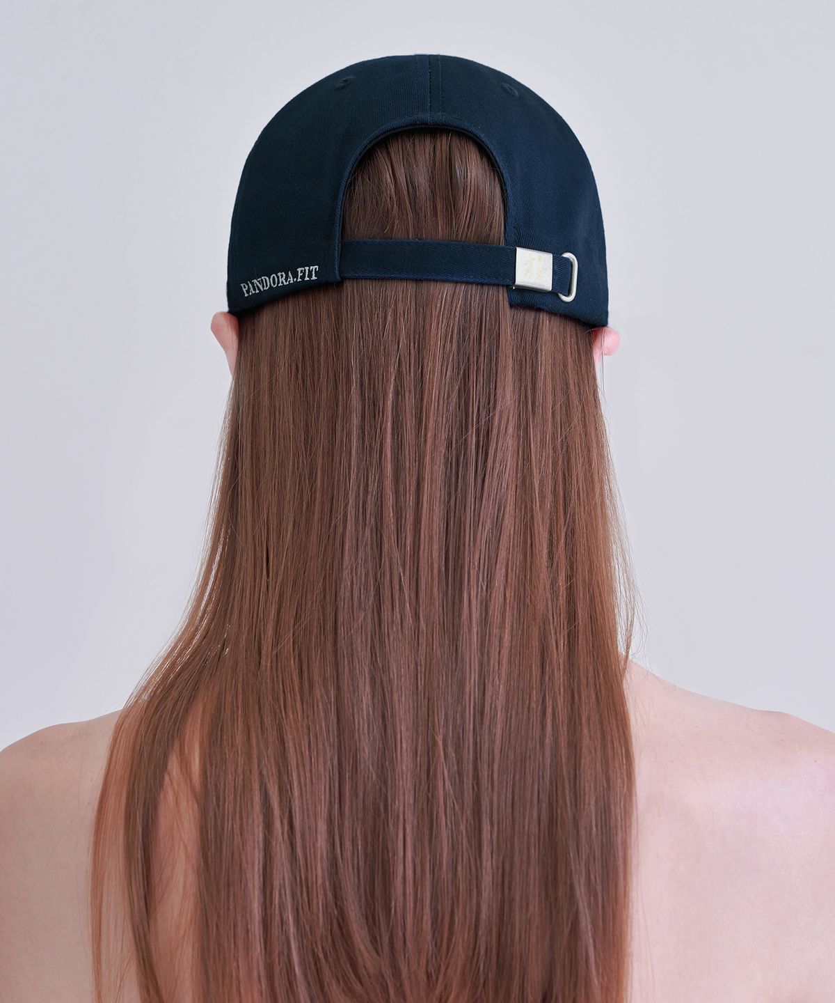 판도라핏(PANDORAFIT) Basic Logo Ball Cap Navy