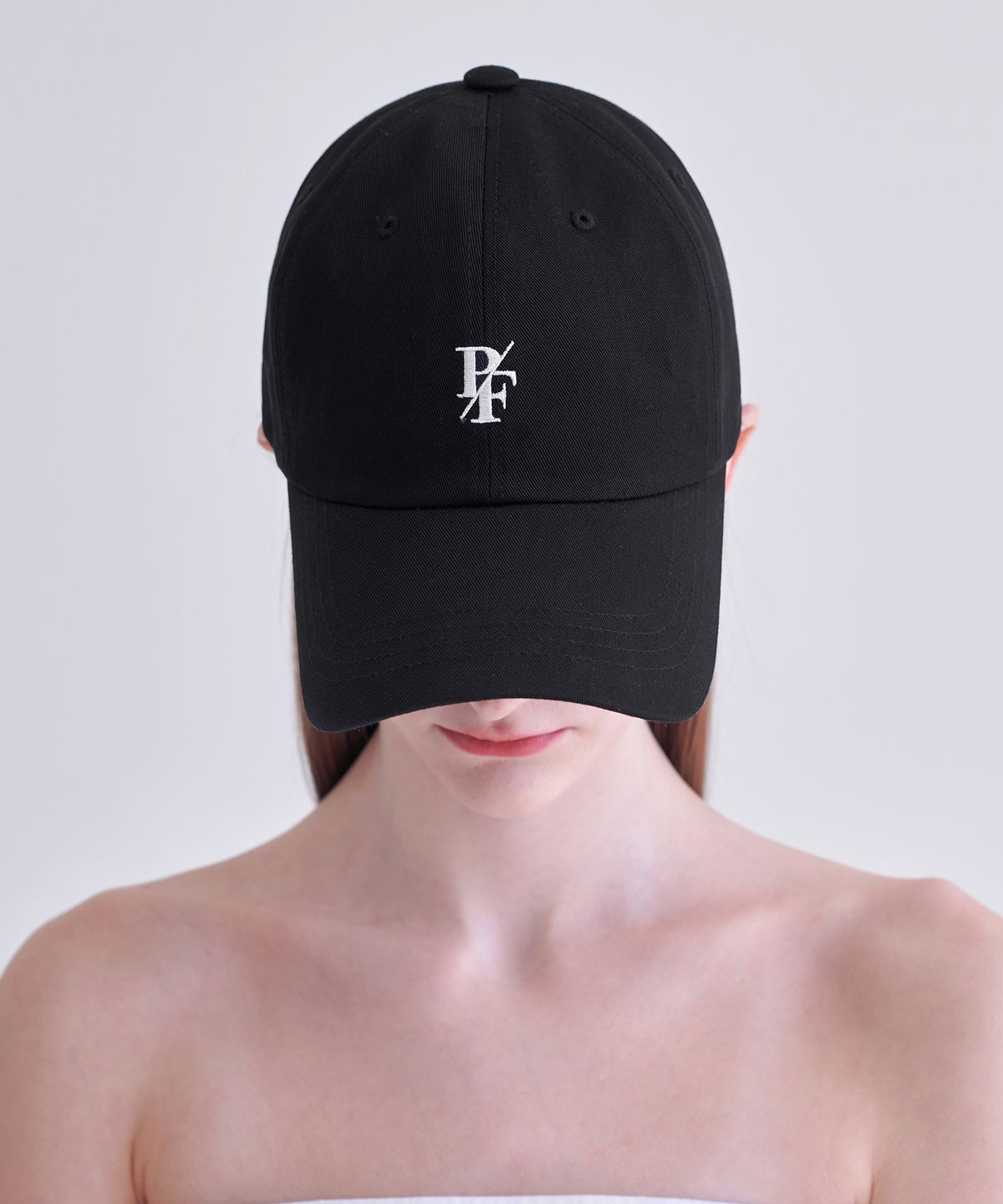 판도라핏(PANDORAFIT) Basic Logo Ball Cap Black
