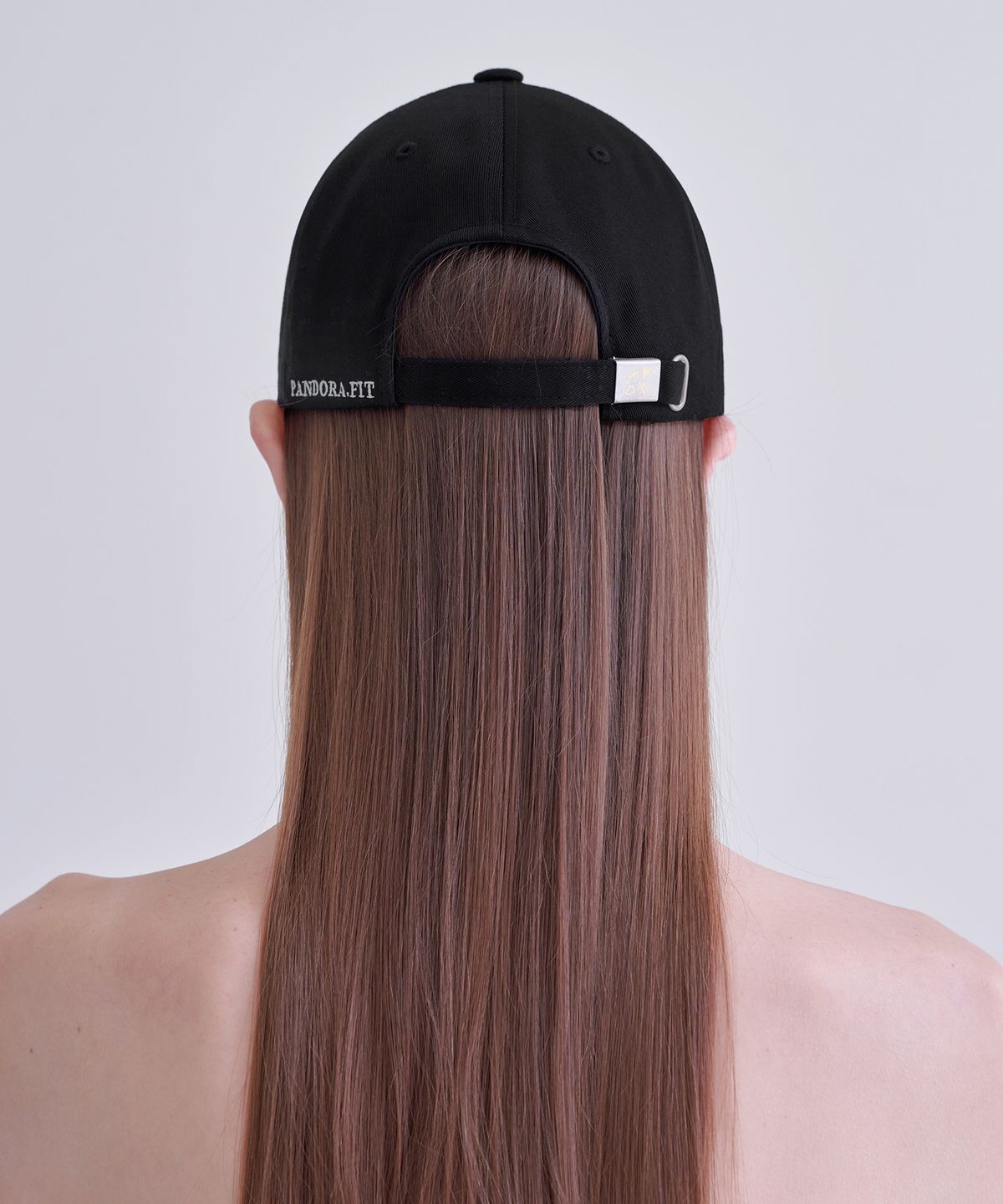 판도라핏(PANDORAFIT) Basic Logo Ball Cap Black