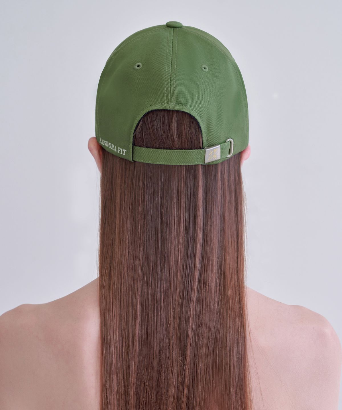 판도라핏(PANDORAFIT) Basic Logo Ball Cap Khaki