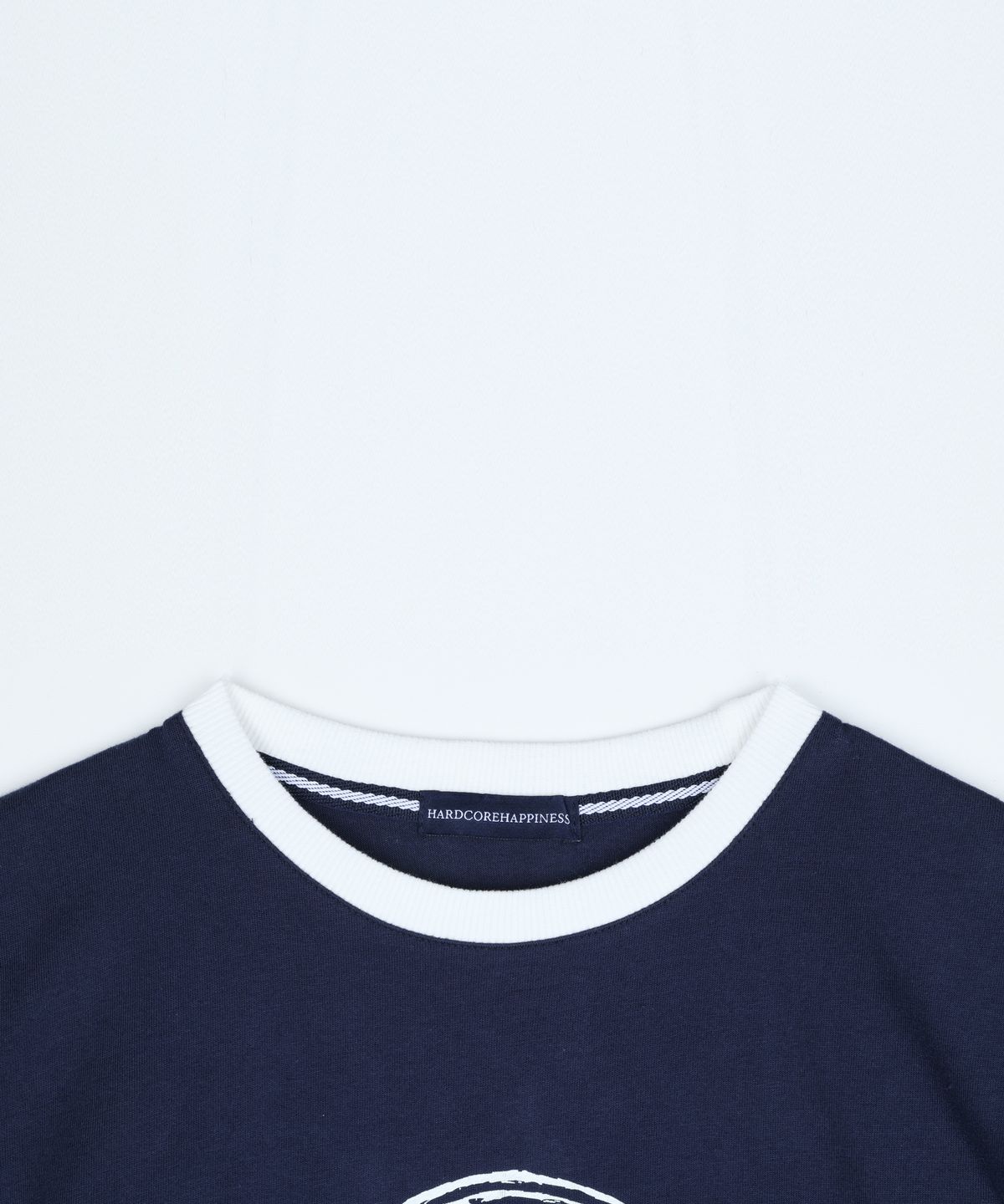 하드코어 해피니스(HARDCORE HAPPINESS) HARDCORE LOGO VINTAGE TEE Navy