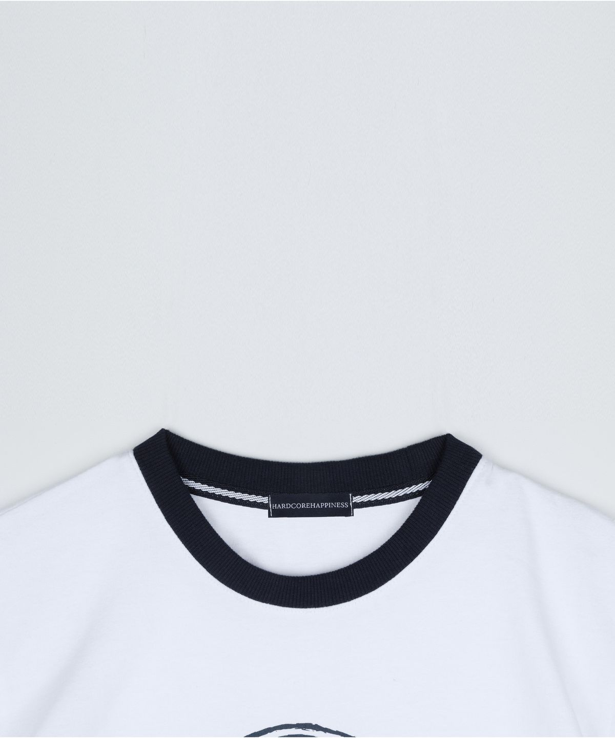 하드코어 해피니스(HARDCORE HAPPINESS) HARDCORE LOGO VINTAGE TEE White