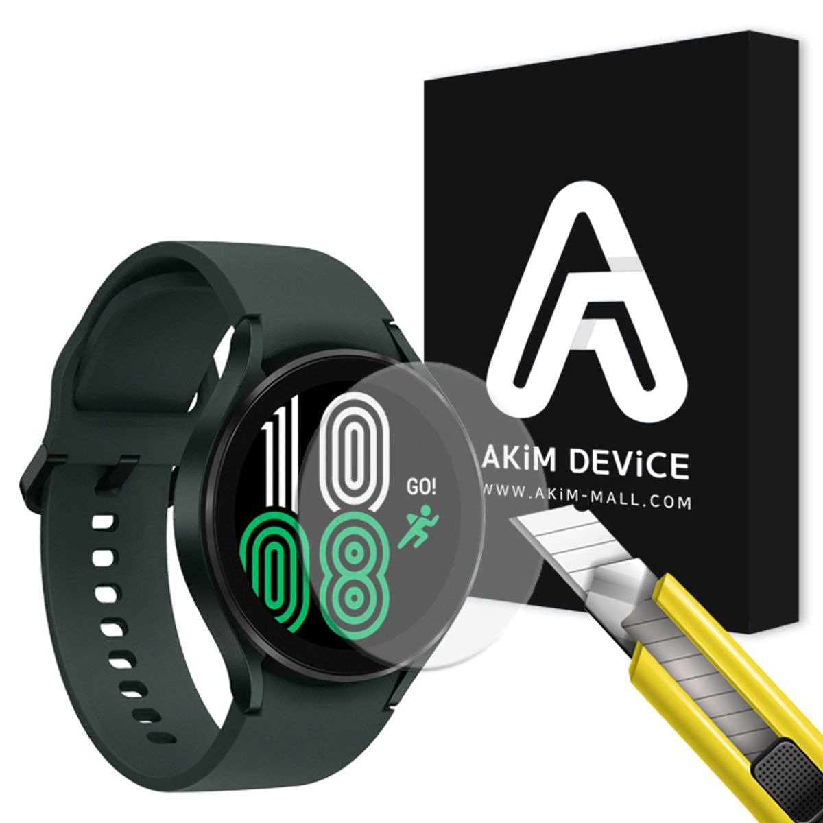 아킴(AKIM) 갤럭시워치4 단디 강화유리 액정보호필름