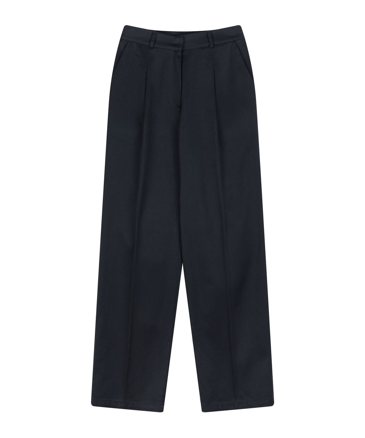 하드코어 해피니스(HARDCORE HAPPINESS) STRAIGHT PINTUCK SLACKS