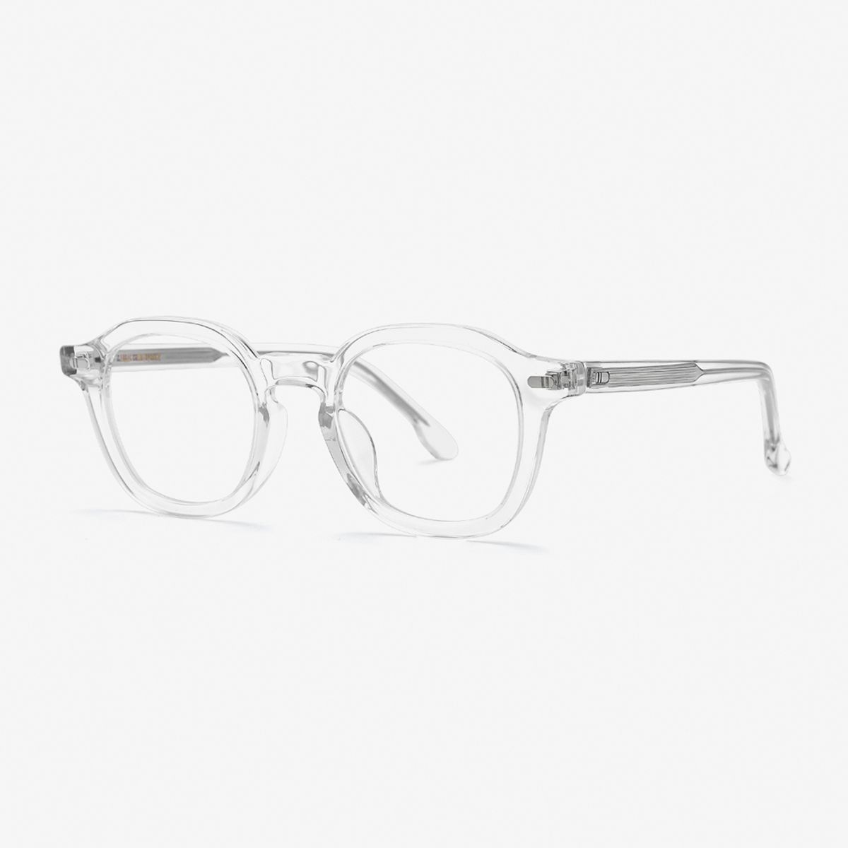 알로아이웨어(ALO EYEWEAR) [ALOXROUNZ] 볼드 프렌치 스퀘어 ARA7104 C4 투명 클리어