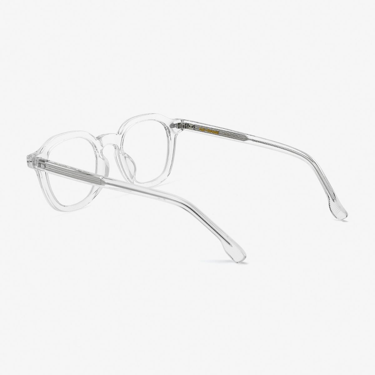 알로아이웨어(ALO EYEWEAR) [ALOXROUNZ] 볼드 프렌치 스퀘어 ARA7104 C4 투명 클리어