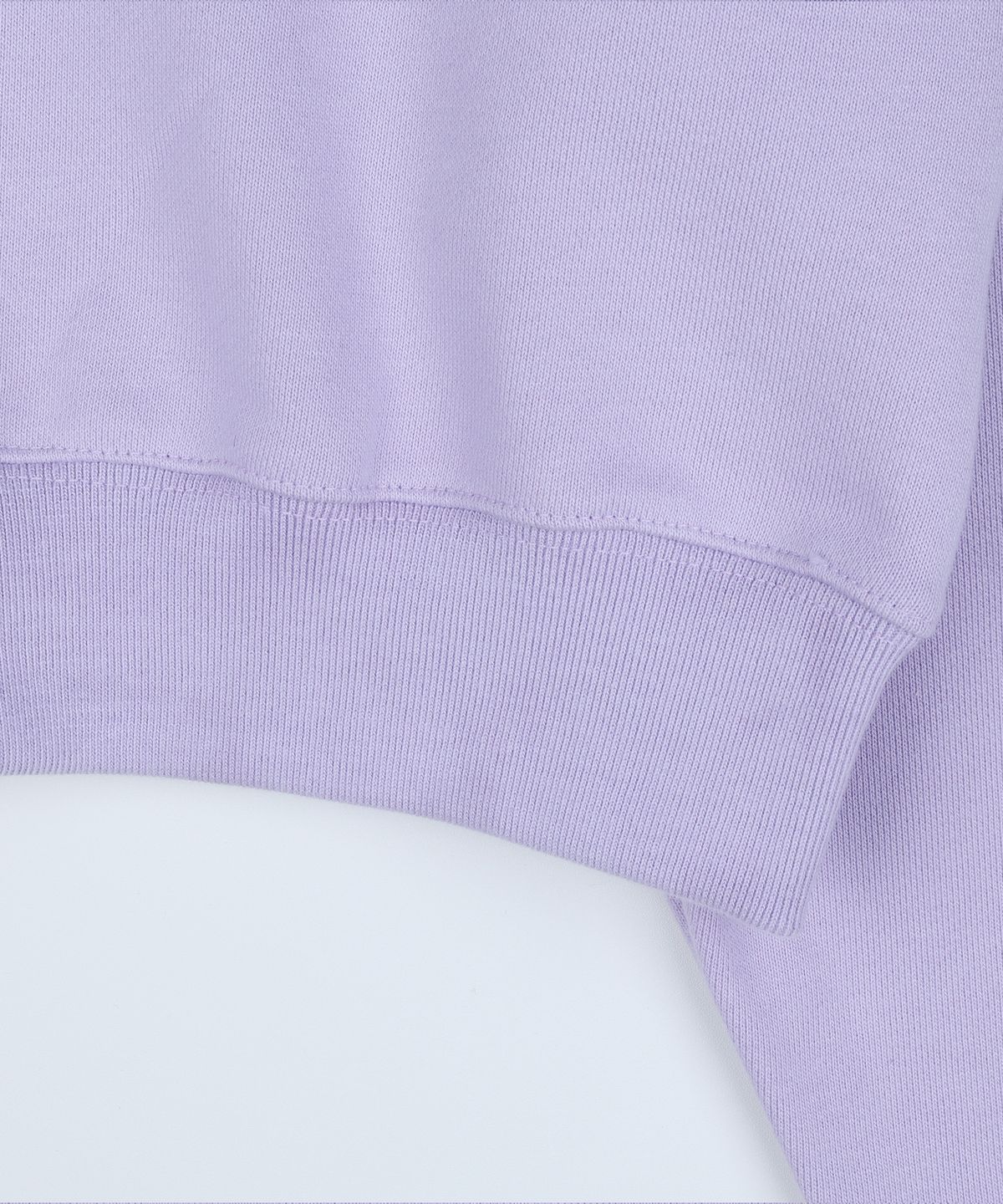 하드코어 해피니스(HARDCORE HAPPINESS) LOGO CROP SWEATSHIRT Light Purple