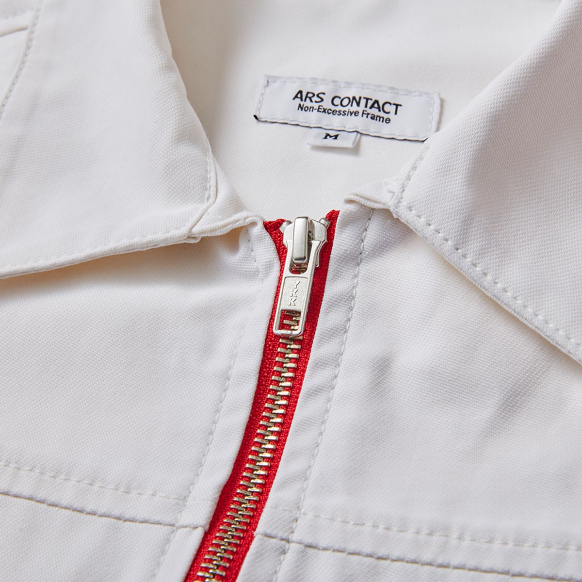 아르스 콘택트(ARSCONTACT) Scout Shirts White/Red