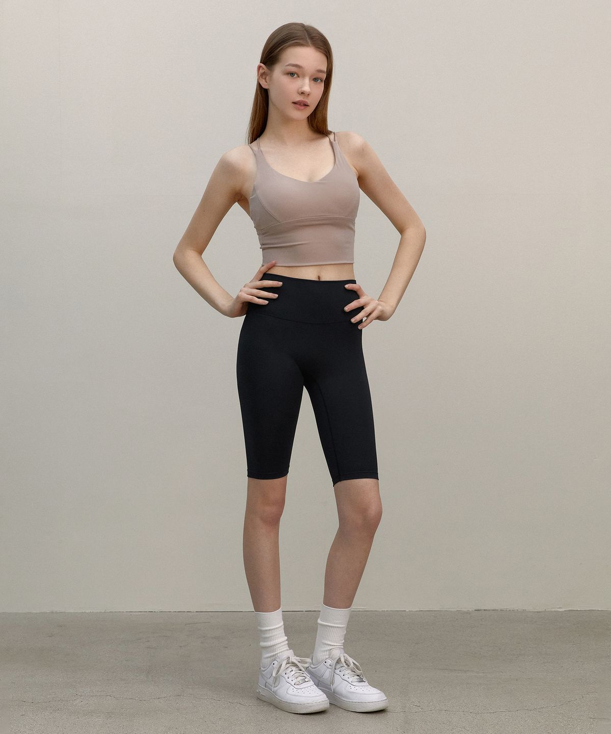 콘치웨어(CONCHWEAR) 콘치 시그니처 5부 레깅스