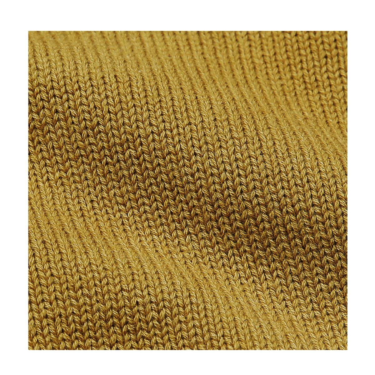 솔티(SORTIE) Saddle Crew neck Knit (Yellow)