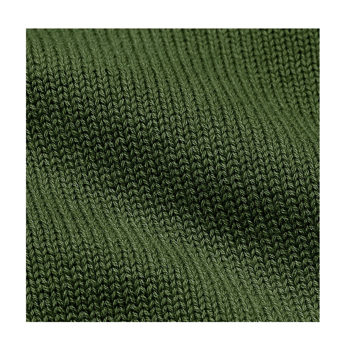 솔티(SORTIE) Saddle Crew neck Knit (Green)