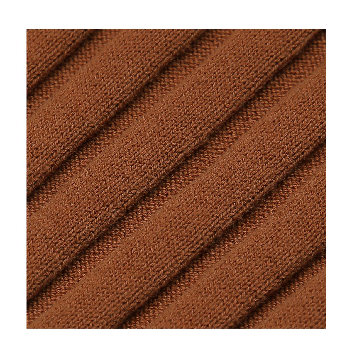솔티(SORTIE) Reverse Henly neck Knit (Orange)