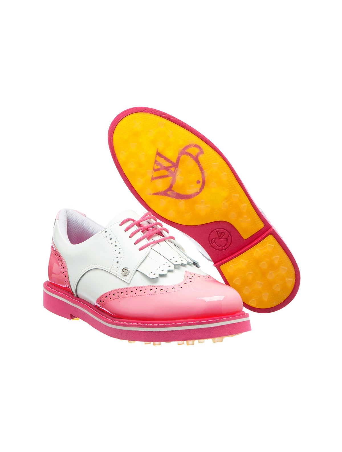 아베스골프(AVVES GOLF) 피닉스 핑크 여성 클래식골프화