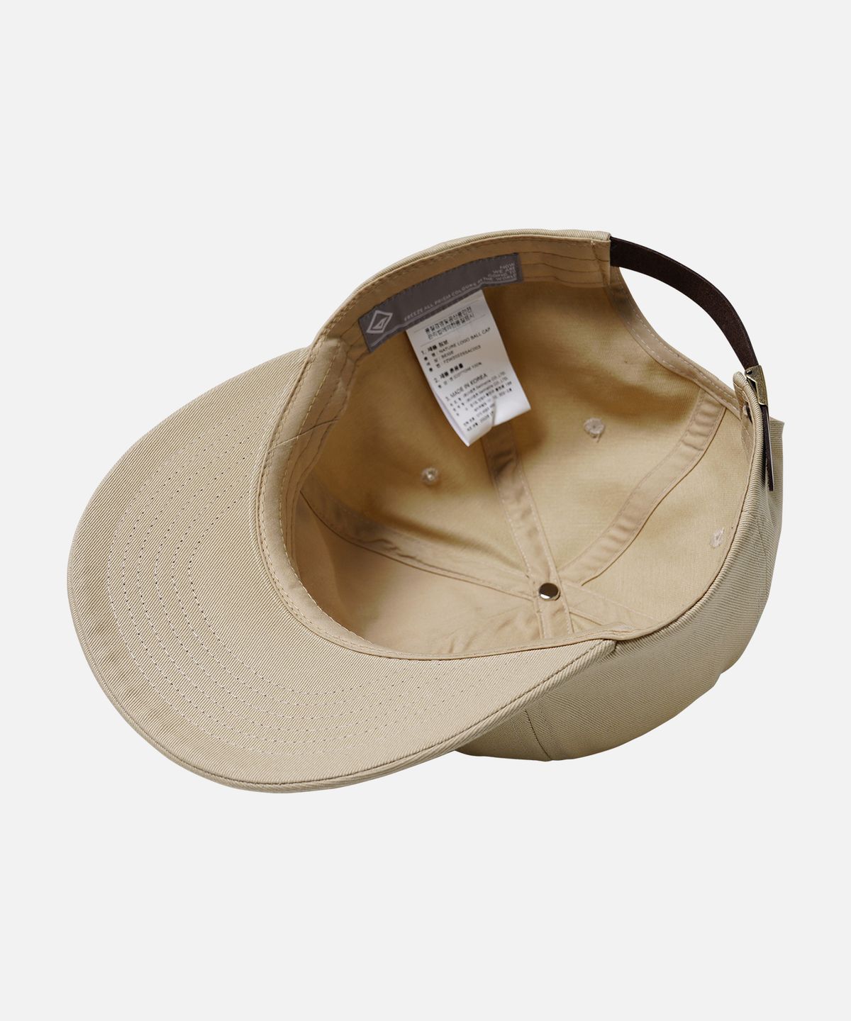 프리즘웍스(FRIZMWORKS) NATURE LOGO BALL CAP _ BEIGE