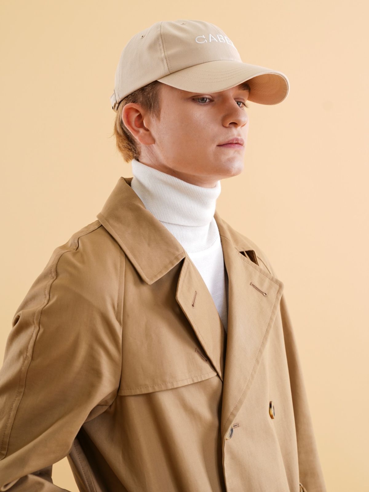 카베자(CABEZA) 베이직 볼캡 베이지