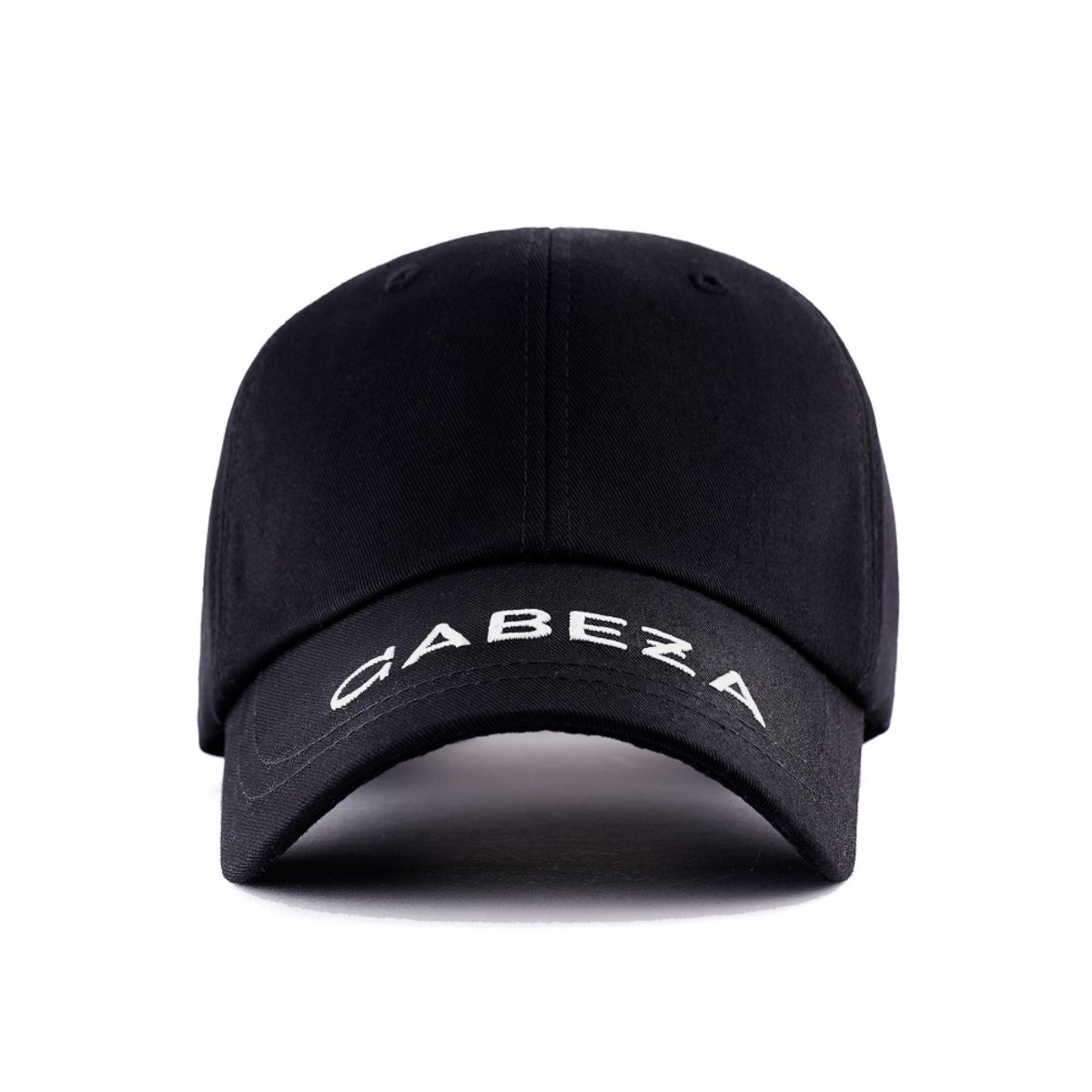 카베자(CABEZA) 챙 로고 볼캡 블랙
