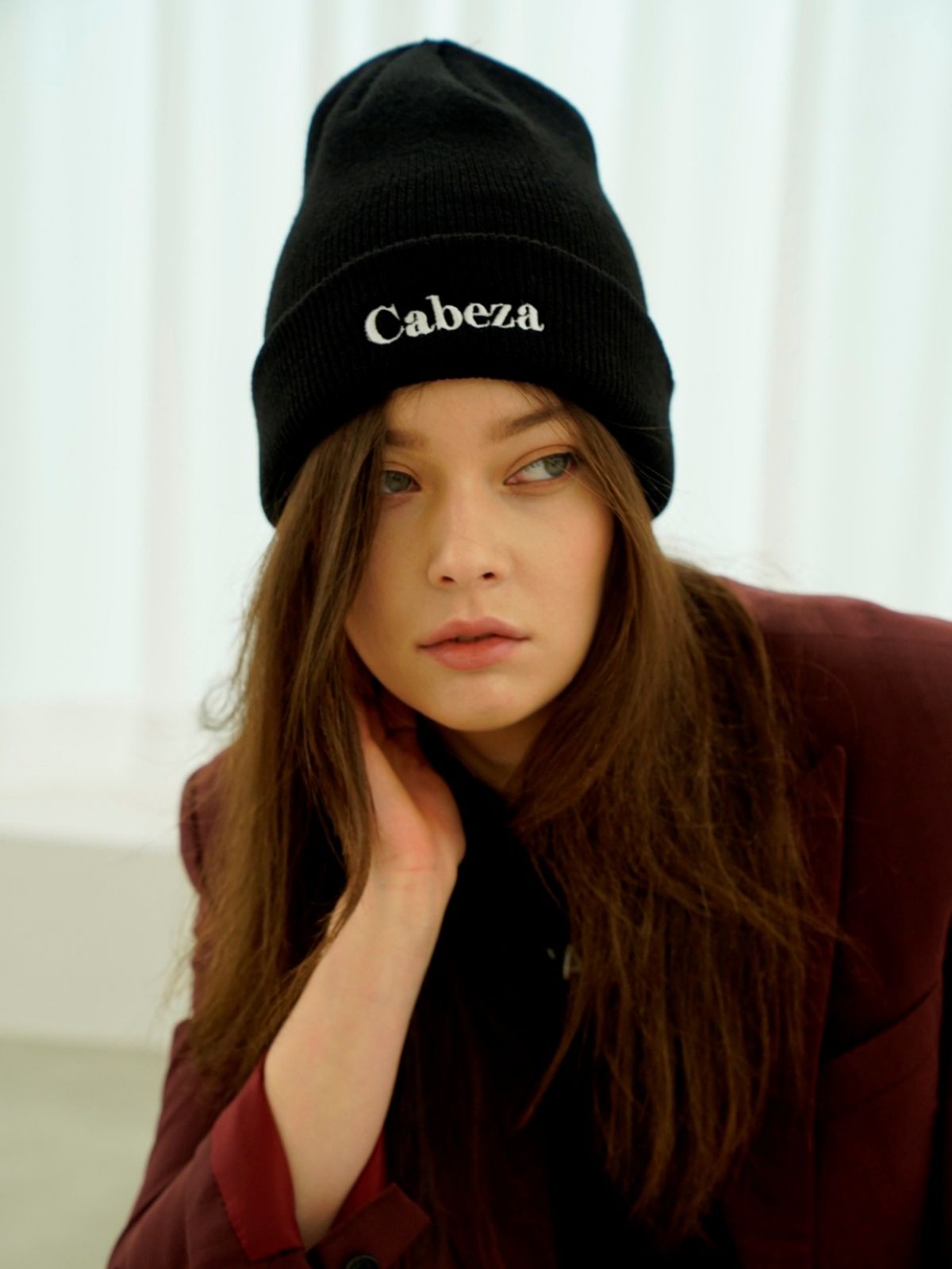 카베자(CABEZA) 뉴로고 비니 블랙