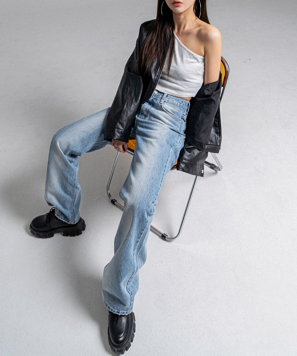판도라핏(PANDORAFIT) [BOOTSCUT] Aurora Jeans