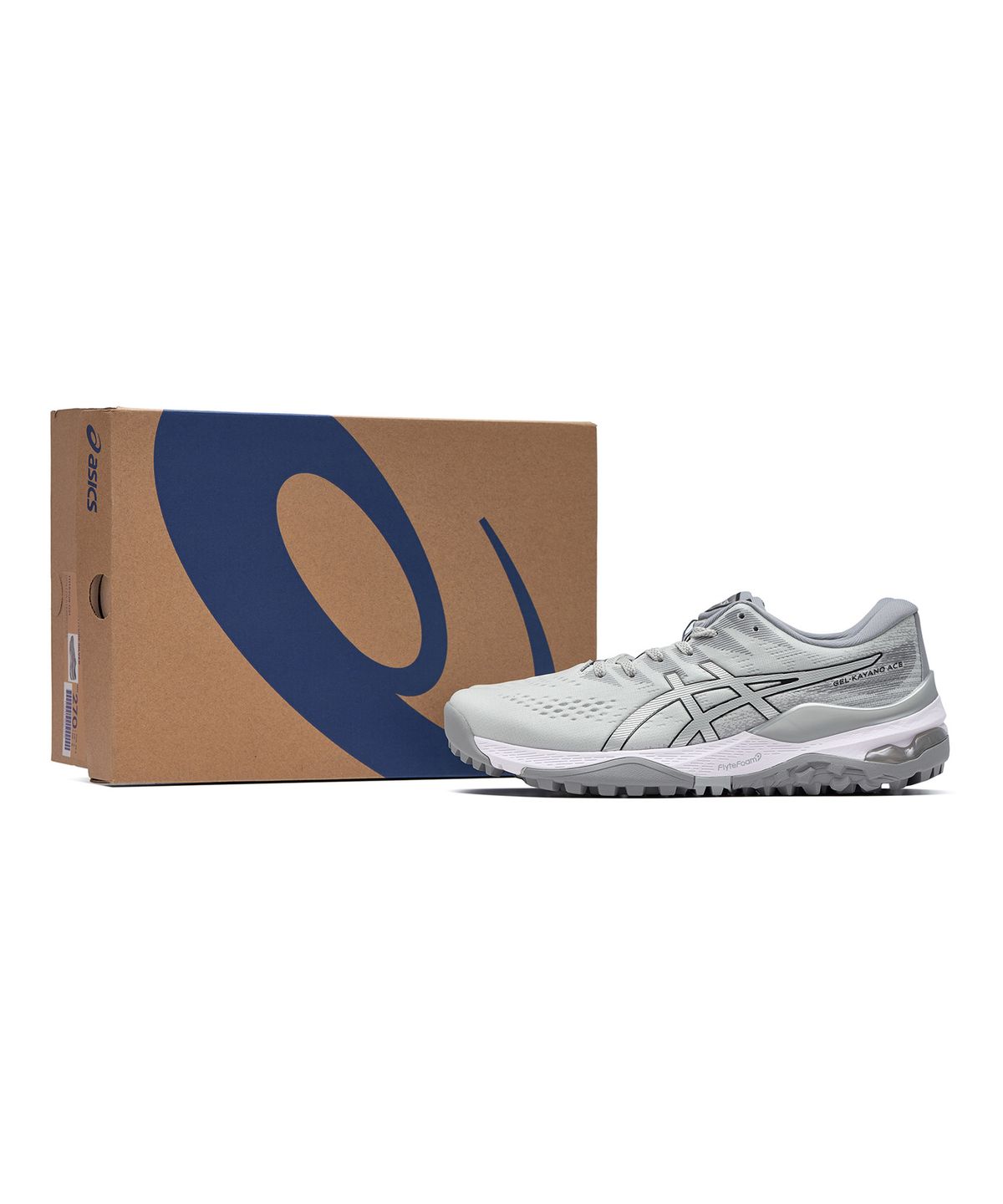 아식스 골프(ASICS GOLF) 젤-카야노-에이스 - 글래시어 그레이:퓨어 실버