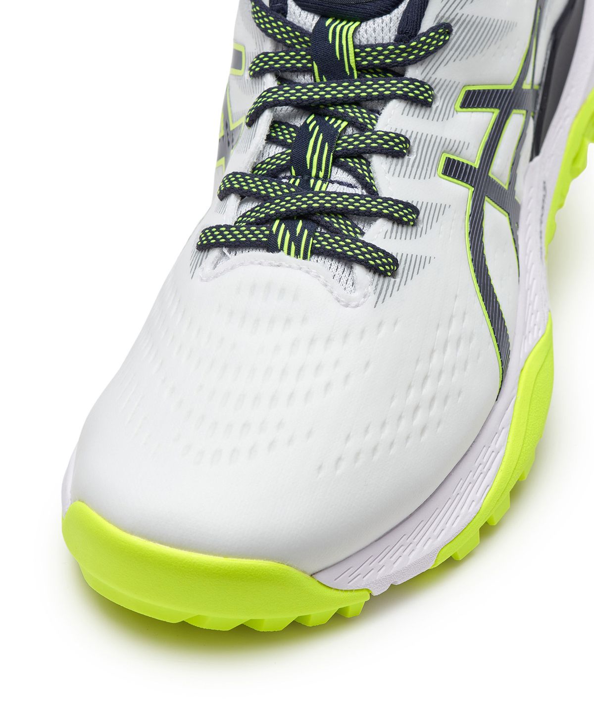 아식스 골프(ASICS GOLF) 젤-카야노-에이스 - 화이트:미드나잇
