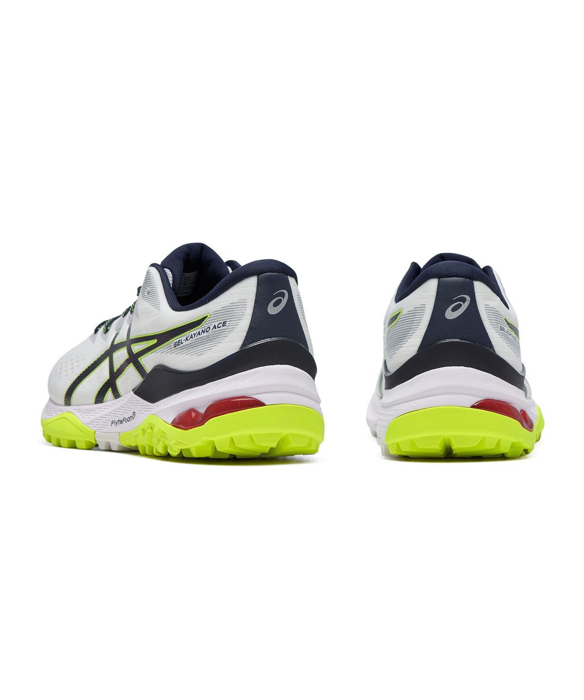아식스 골프(ASICS GOLF) 젤-카야노-에이스 - 화이트:미드나잇