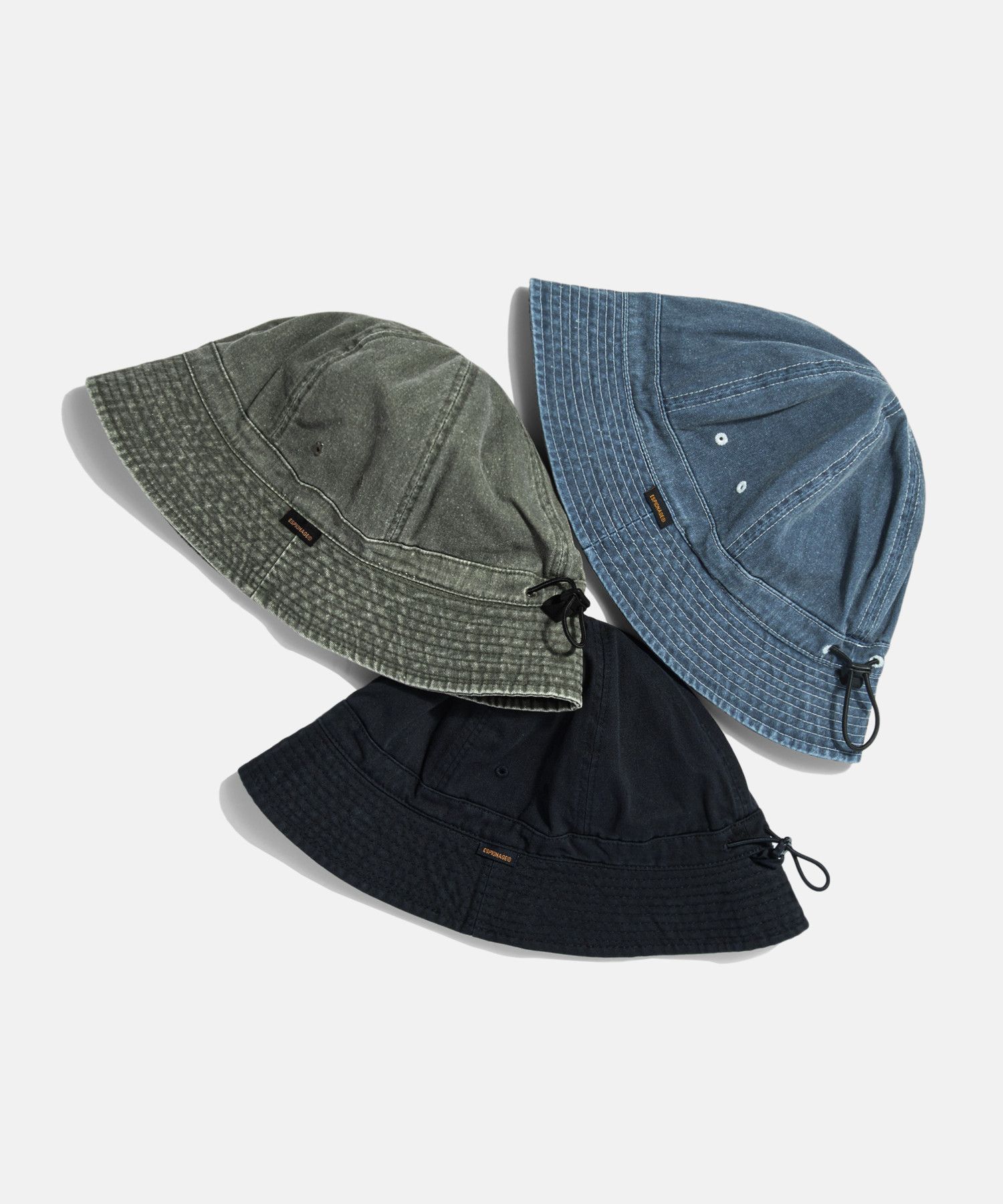 ハット ESPIONAGE Over Fatigue Hat Denim ver Dark Indigo 20230828-02 MUSINSA | ESPIONAGE Over Fatigue Hat Black