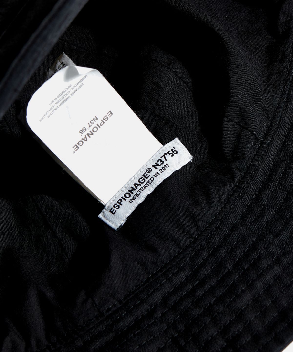 에스피오나지(ESPIONAGE) Over Fatigue Hat Black