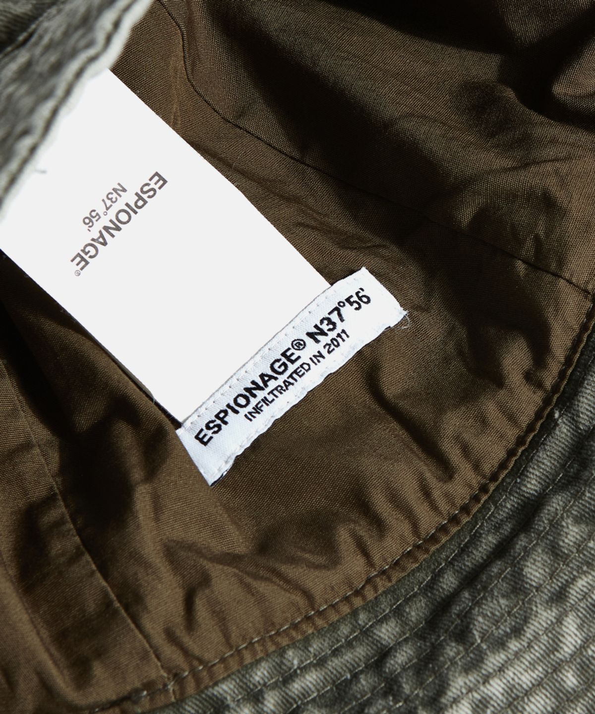 에스피오나지(ESPIONAGE) Over Fatigue Hat Olive