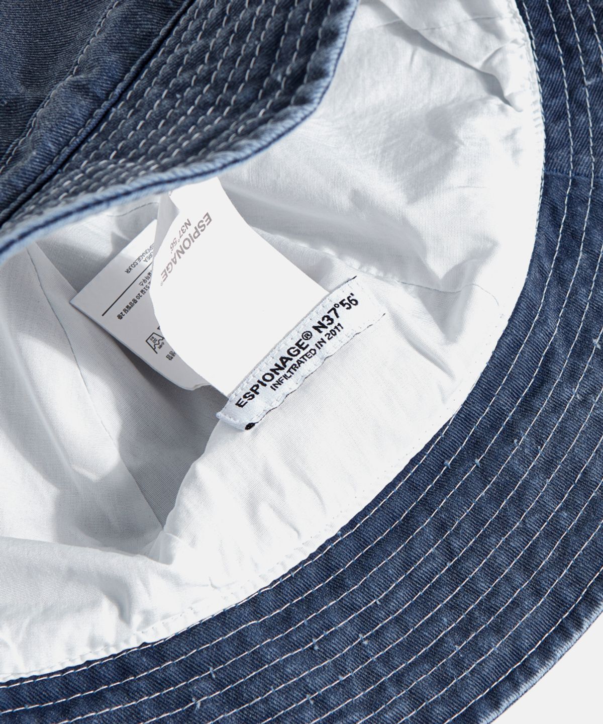 에스피오나지(ESPIONAGE) Over Fatigue Hat Vintage Blue