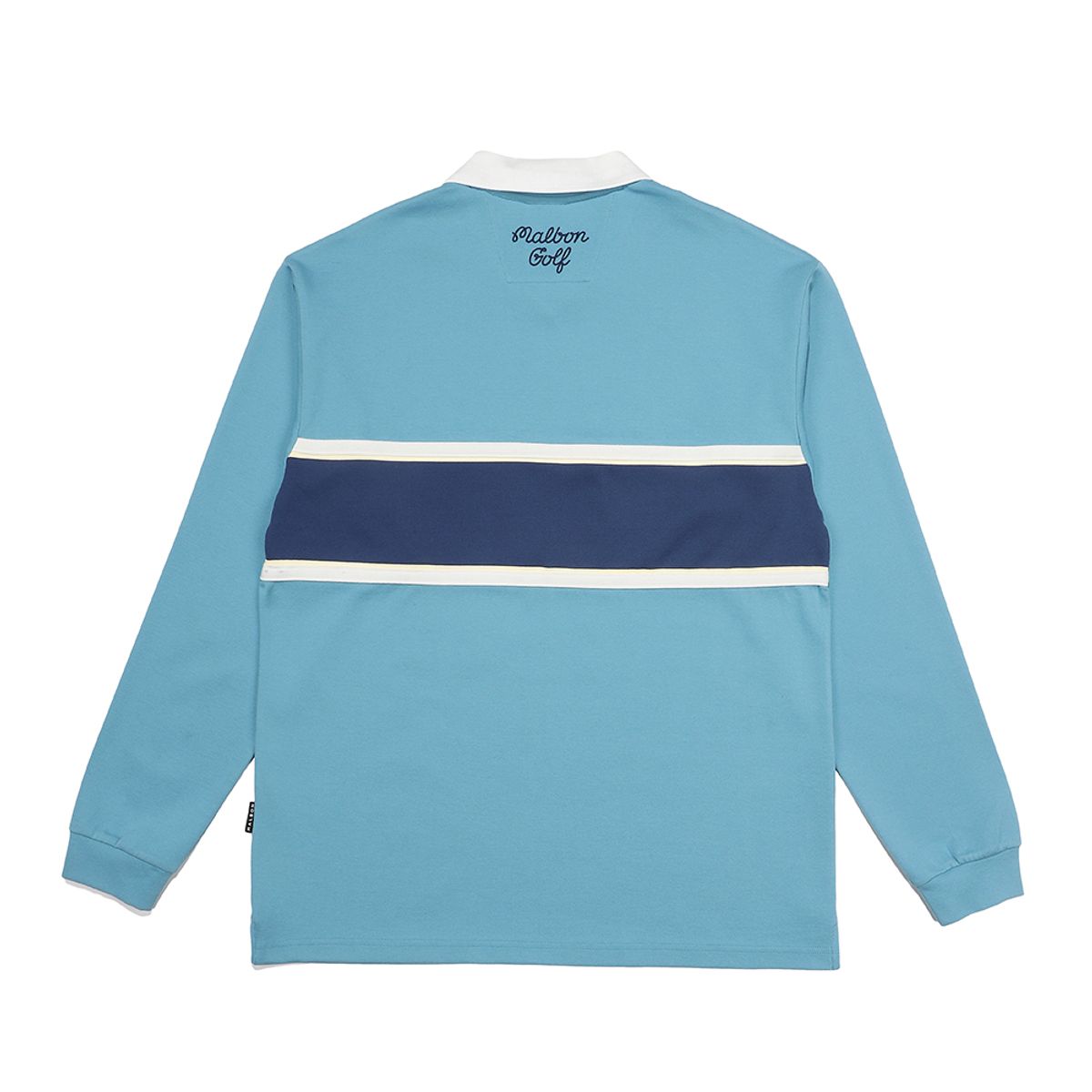 말본 골프(MALBON GOLF) Block 폴로 티셔츠 BLUE (MAN)