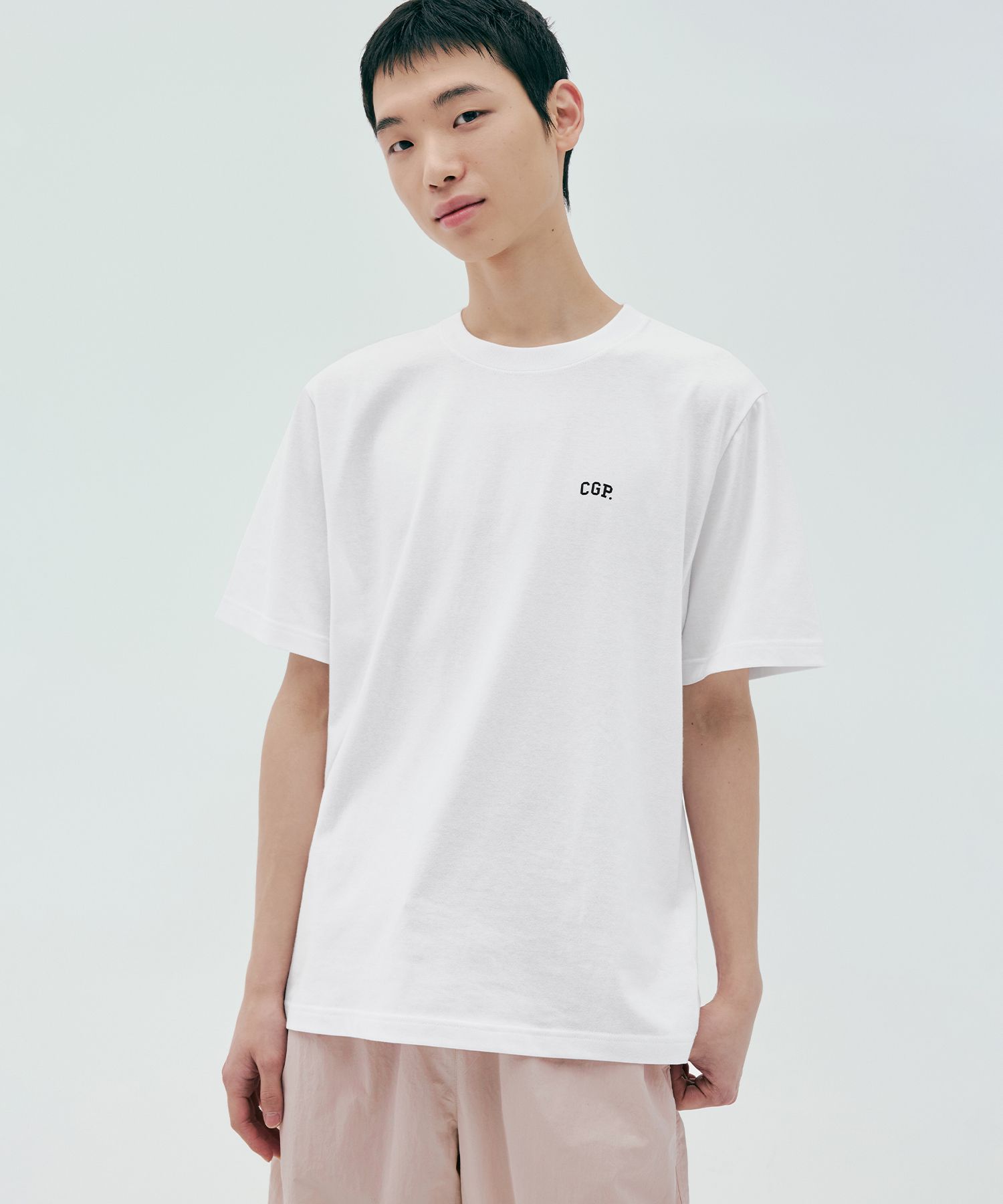 ★ codegraphy★ 2PACK CGP Small Arch Logo Short Sleeve T-Sh MUSINSA | Codegraphy [2PACK] CGP Small Arch Logo Short